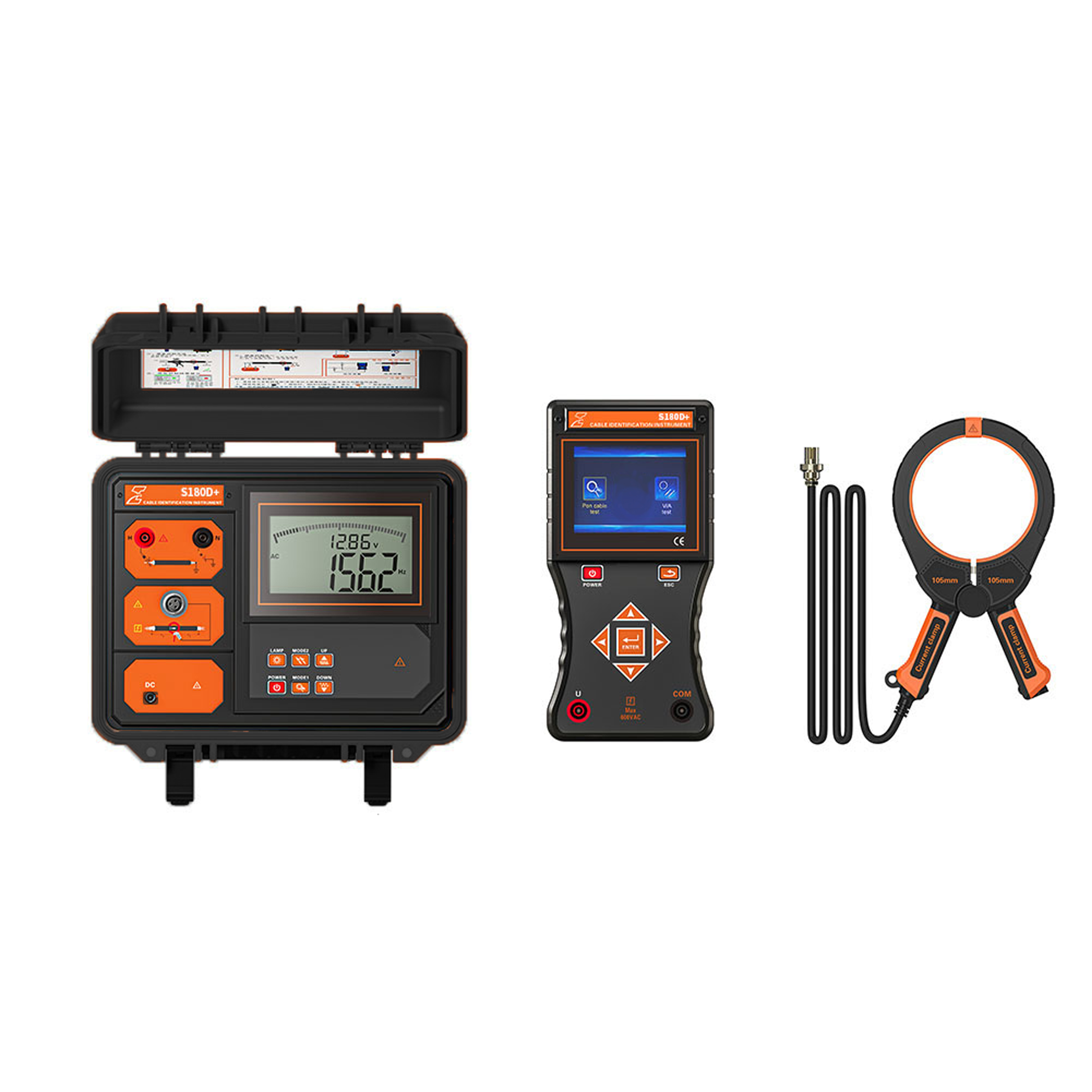High voltage cable test and diagnostic equipment